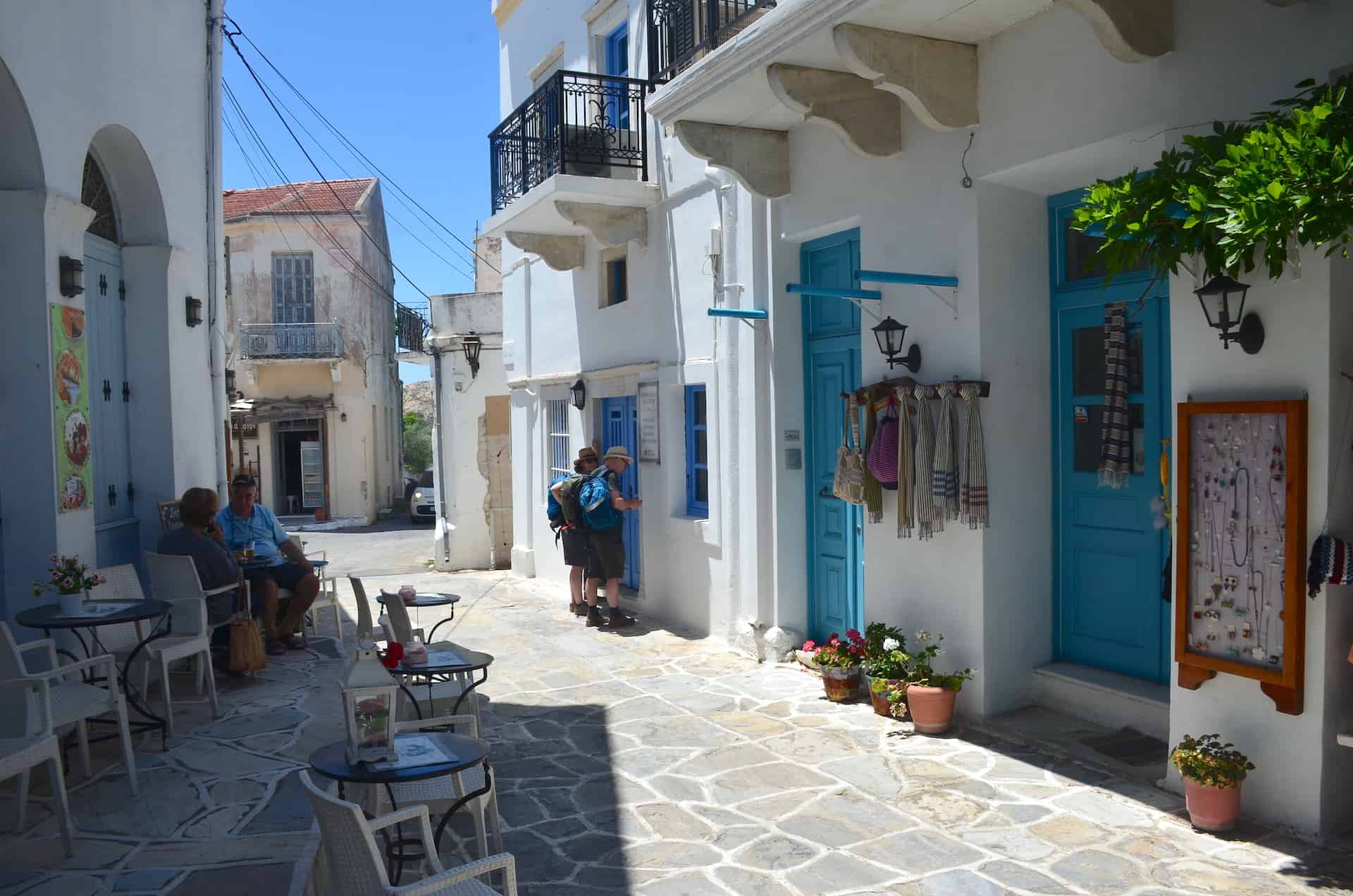 Naxos bike e-bike rental road