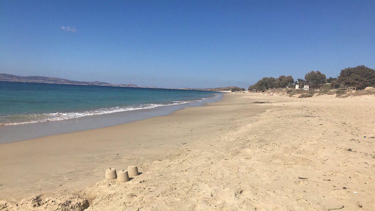 Plaka beach Naxos scooter rental