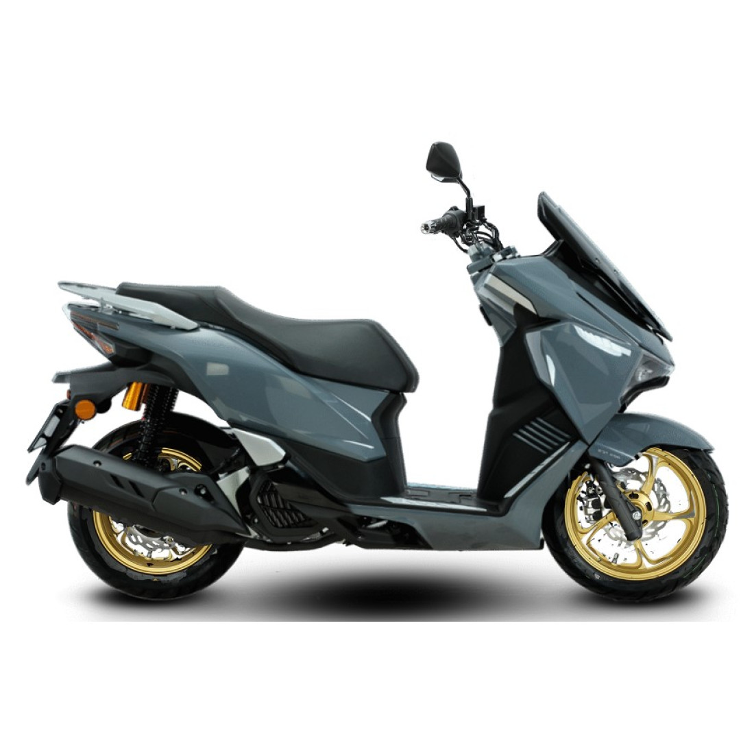 Naxos scooter rental coastal spot